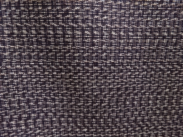 JAPANESE KIMONO / ANTIQUE MENS HAORI / SILK / DORO OSHIMA TSUMUGI